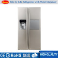 Refrigerador de descongelación automática al por mayor OEM lado a lado